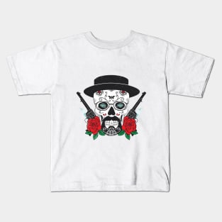 Heisenberg Mexican Skull Kids T-Shirt